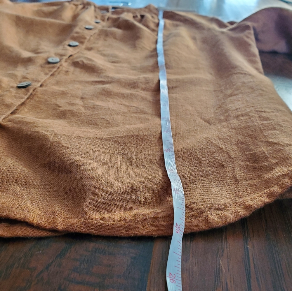 handmade linen womens tsiomik kids blouse - Picture 11 of 16